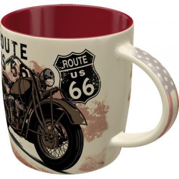 Чашка керамическая Nostalgic-Art Route 66 - Bike Map (43061)